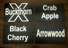 Custom sized Engraved signs